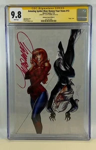 AMAZING SPIDER-MAN RENEW YOUR VOWS #13 J SCOTT CAMPBELL SIGNED CGC SS 9.8 MARVEL - Picture 1 of 1