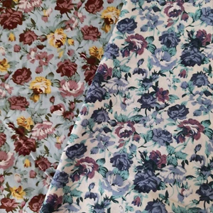 Öko-Tex Baumwoll-Druck 50 x 140/150 Rosen 2 Farben - Bild 1 von 3