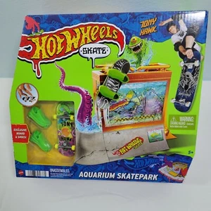 Hot Wheels Tony Hawk Skatepark acquario Skatepark 7323-1Clo4 - Foto 1 di 4