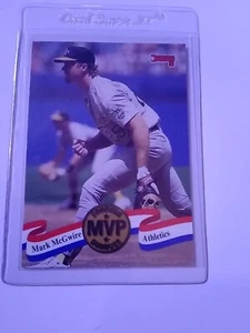 1993 Donruss MVP Athletics Mark McGwire Card #MVP-19 - Photo 1/2