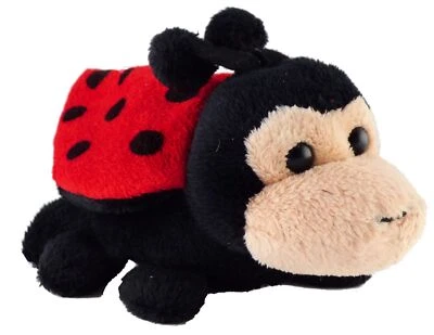 CORNELISSEN NATÜRLICHE GESCHENKE GMBH Cornelißen® Plüsch Plüschtier Stofftier Marienkäfer Monika stehend ca. 14 cm