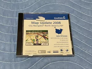 Garmin Map Update 2008 City Navigator North America NT DVD Windows Vista/Mac - Picture 1 of 3