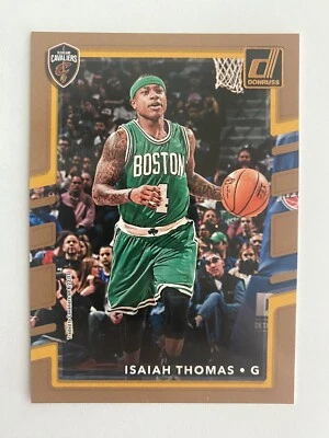 2017-18 Panini Donruss Basketball NBA #9 Isaiah Thomas - Image 1 of 2