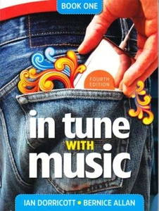 IN TUNE WITH MUSIC - BOOK 1 -DORRICOTT & ALLAN - HIGH SCHOOL TEXT BOOK "NEW" - Picture 1 of 1