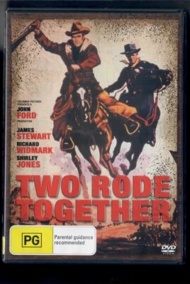 Two Rode Together (DVD, 1961) JAMES STEWART - Image 1 of 2