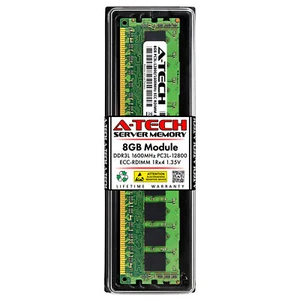 8GB DDR3L-1600 ECC RDIMM (KINGSTON KTD-PE316LV/8G Equivalent) Server Memory RAM - Picture 1 of 2