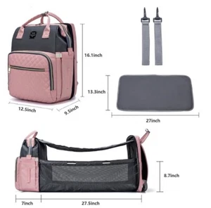 Baby Diaper Multifunction backpack High Quality Water Proof Beautiful Design - Picture 1 of 9