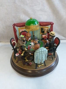 Danbury come nuovo The Poker Playing bassotto illuminato ritirato HTF Weiner Weenie cane - Foto 1 di 24