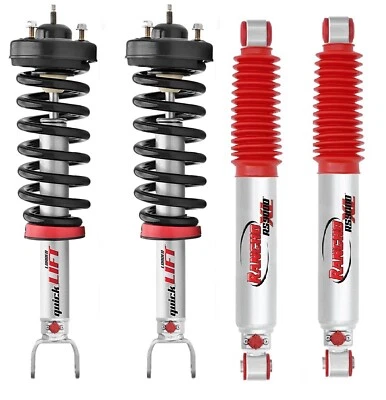 Rancho Quicklift Leveling Struts & Shocks Kit for Dodge 2009-18 Ram 1500 4WD - Image 1 of 4