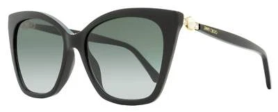 Jimmy Choo Cat Eye Sunglasses Rua /G 8079O Black 56mm - Image 1 of 2