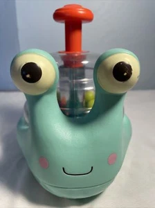 B. Escar-Glooooow Snail Baby Toy Ball Popper My B Toys Battat 100122. Light Up - Picture 1 of 9