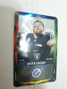 2024 Uno Elite NFL Wild MAXX CROSBY SSP Rare Case Hit 48 Las Vegas Raiders - Picture 1 of 8