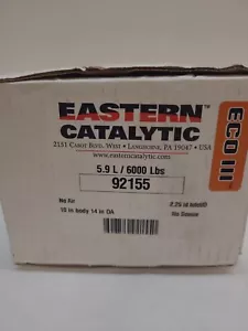 Eastern Catalytic Converter 92155 Universal-Fit Weld-In 5.9L/ 6000 lbs - Picture 1 of 4