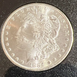 1884-CC GSA Morgan Silver Dollar Uncirculated with Box And COA Lot#5 - Picture 1 of 4