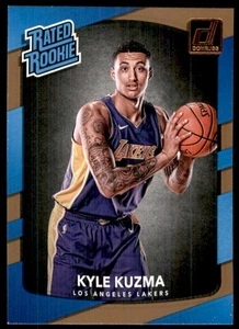2017-18 Donruss Rated Rookie Kyle Kuzma Los Angeles Lakers #174 - Picture 1 of 2