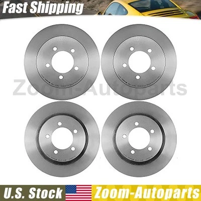 Оригинальные передние задние тормозные диски Brembo для Ford Explorer 2002 2003 2004 2005 годов выпуска - Изображение 1 из 4