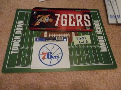 Lote de matrículas Philadelphia 76ers Sixers con ventana NUEVO DE COLECCIÓN NBA lote E Foto 1 de 4