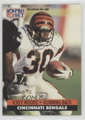 1991 Pro Set Ickey Woods #467 - Image 1 of 2