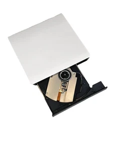 External DVD Drive – Portable USB CD/DVD RW Writer & Reader, Plug & Play - Picture 1 of 6
