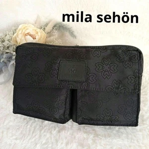 Mila Schon Nylon Gürteltasche schwarz Unisex 14 cm x 23 cm x 4 cm fast unbenutzt - Bild 1 von 20