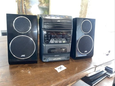 JVC UX-C30 Micro Component Stereo System Cd Player Cassette Tape Player Tested - Image 1 of 4