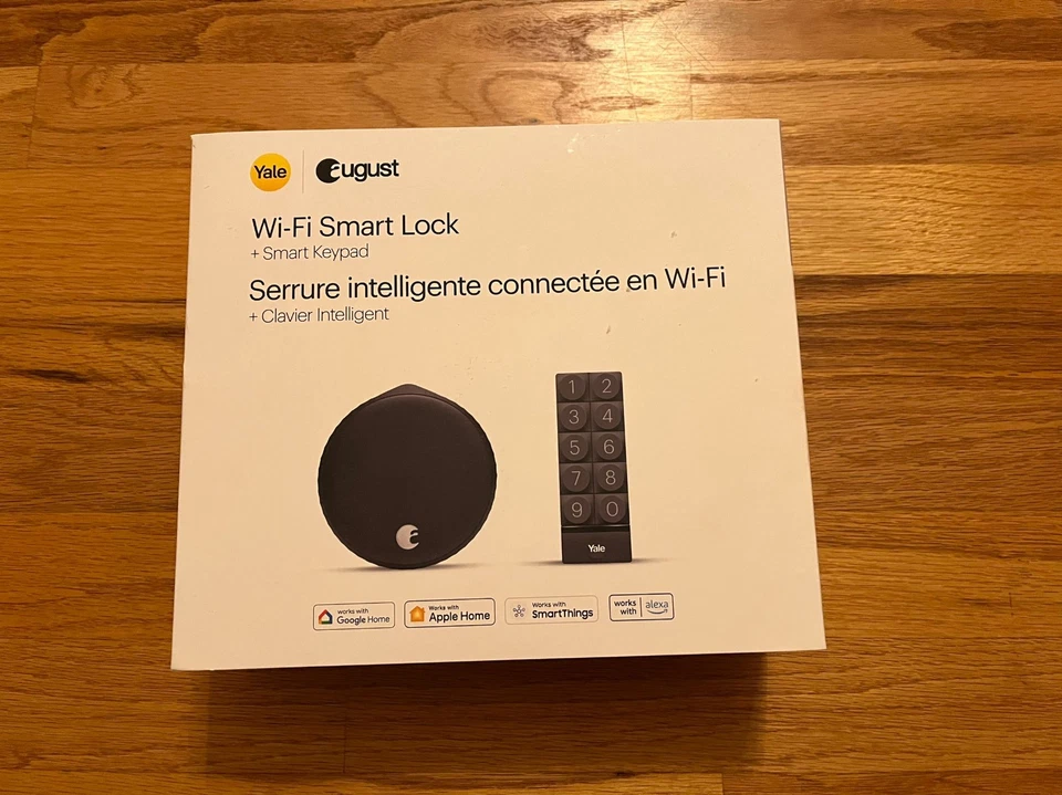August Wi-fi Smart Lock MB and Yale Keypad - ASL-05 & AK-R2
