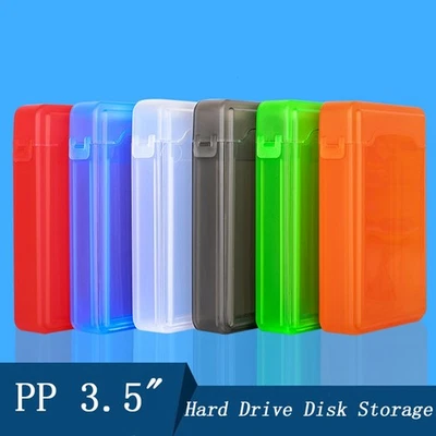 1x Drive Hard Disk Drive Case 3.5inch HDD Case Drive Protection Box Storage Box~ - Bild 1 von 4