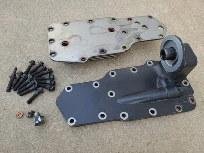 "128K" 94-98 Dodge Ram 12V Cummins Oil Cooler Housing Filter Mount - Image 1 of 4