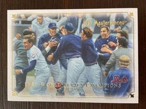 Tarjeta de béisbol 2007 Upper Deck Masterpieces #85 1969 Miracle Mets Serie Mundial - Imagen 1 de 3