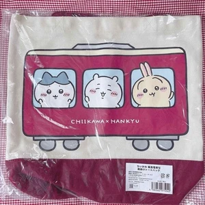 Chiikawa collaboration Hankyu Railway shoulder tote bag 2024 NEW Limited Edition - Picture 1 of 6