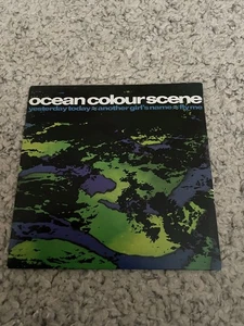 Ocean Colour Scene - Yesterday Today 7” Black Vinyl Single Phffft Records 1991  - Picture 1 of 4