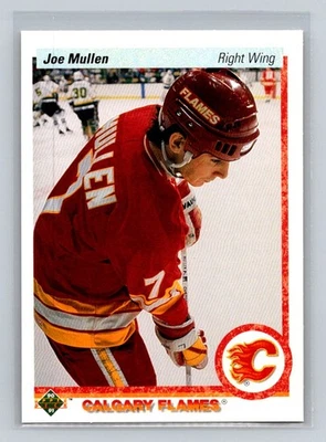 1990-91 Upper Deck #252 Joe Mullen Calgary Flames - Image 1 of 2
