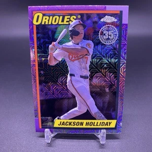 Mojo! 🚨2025 Topps Jackson Holliday Silver Pack 1990 Chrome Orioles T90C-110 - Bild 1 von 2