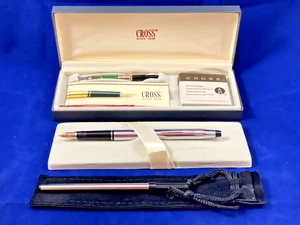 CROSS CLASSIC CENTURY CHROM FÜLLFEDERHALTER MIT F-Feder #3509-FS -MADE IN THE USA- - Bild 1 von 12