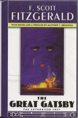 The Great Gatsby (The Authorized Text) by F. Scott Fitzgerald (2000 Scribner/SS) Foto 1 de 2