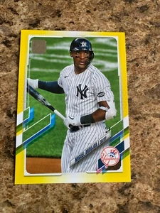 Miguel Andújar 2021 Topps Amarillo Walgreens SP Paralelo # 20 Yankees de Nueva York - Imagen 1 de 1