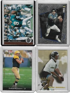 MARK BRUNELL 4 KARTEN LOT NFL JAGUARS 1990'S PACKERS - Bild 1 von 2