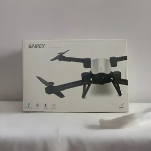 SIMREX X900 RC Drone 1080P HD Camera WiFi Live Video Foldable FPV Quadcopter Wte - Picture 1 of 1