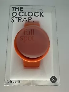 Banda de reloj O punto completo SRL talla naranja pequeña nueva silicona hecha en Italia - Imagen 1 de 4