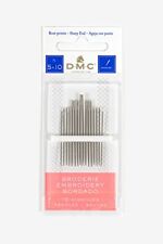 DMC 1765-5/10 Embroidery Hand Needles 15-Pack Size 5/10