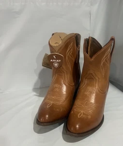 Ariat Darlin Western Botines Botines Botas Cremallera Lateral Para Mujer Talla 8 ~10017323 - Imagen 1 de 10