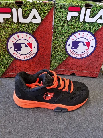 Baltimore orioles kids shoes boys size 10 Cover