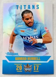 2017 NRL Traders Parallel PS044 - Konrad Hurrell Gold Coast Titans - Picture 1 of 2