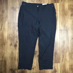 Chicos Zenergy Damen Gr. 3 (XL/16) schwarz mit kleinen weißen Punkten Knöchelhose - Bild 1 von 11