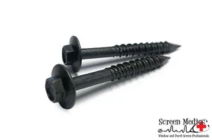 Tornillo de hormigón de cabeza hexagonal para arandela recubierta de cerámica - 1/4 x 2 1/4" - 10 unidades - Imagen 1 de 13