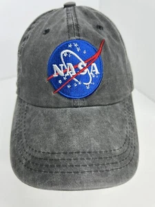 Cappello Berretto In Air NASA Relaxed 100% Cotone Strapback Nuovo Taglia Unica - Foto 1 di 8