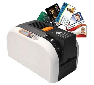 New Single Dual-Side CS200e Plastic PVC Smart ID Card Printer for Business Card - Picture 1 of 9