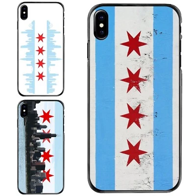 Flag of City Chicago For iPhone 11 12 13 14 15 Plus Pro Max TPU Case - Image 1 of 4