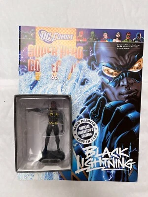 Dc Comics Superhéroe Colección de Figuras #66 Negro Rayo Eaglemoss Figura - Imagen 1 de 2