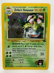 Erika's Venusaur HOLO RARE Pokemon 4/132 Gym Challenge Holo - Picture 1 of 8